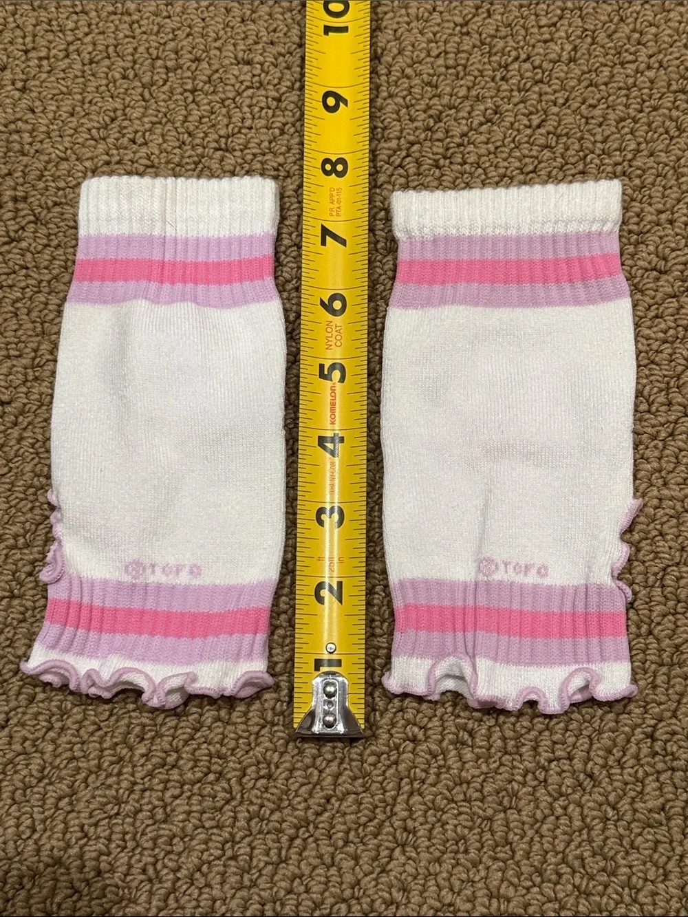 Vintage carebear fingerless gloves